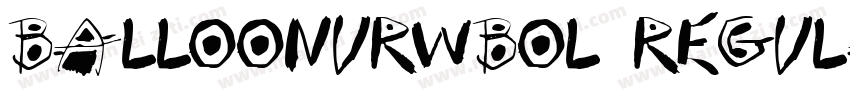 BalloonURWBol Regula字体转换